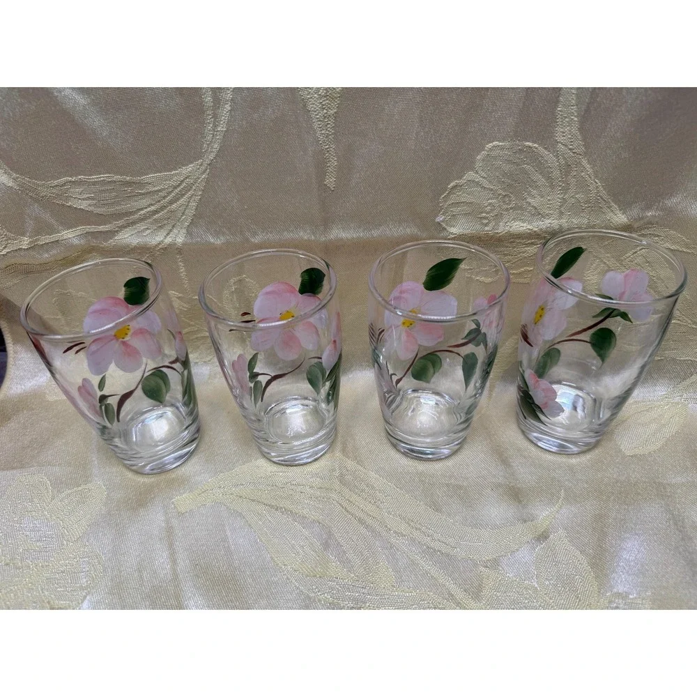 Set of 4 Franciscan Desert Rose 4